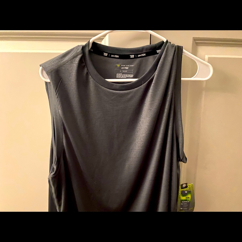 DryTEK Tek Gear Tank Top New Smooth 100% Polyester
